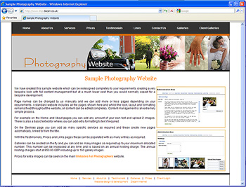 Website design