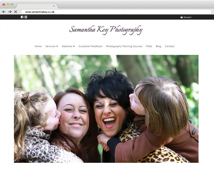 Photographers Website Design